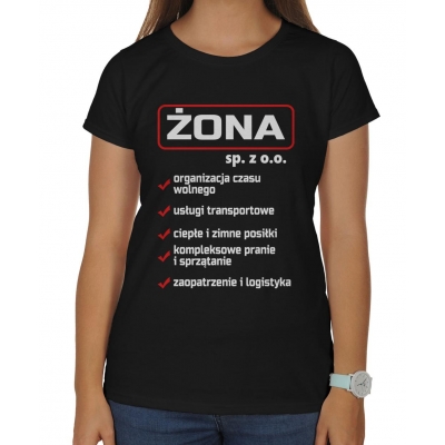 Koszulka damska Żona sp.z.o.o.